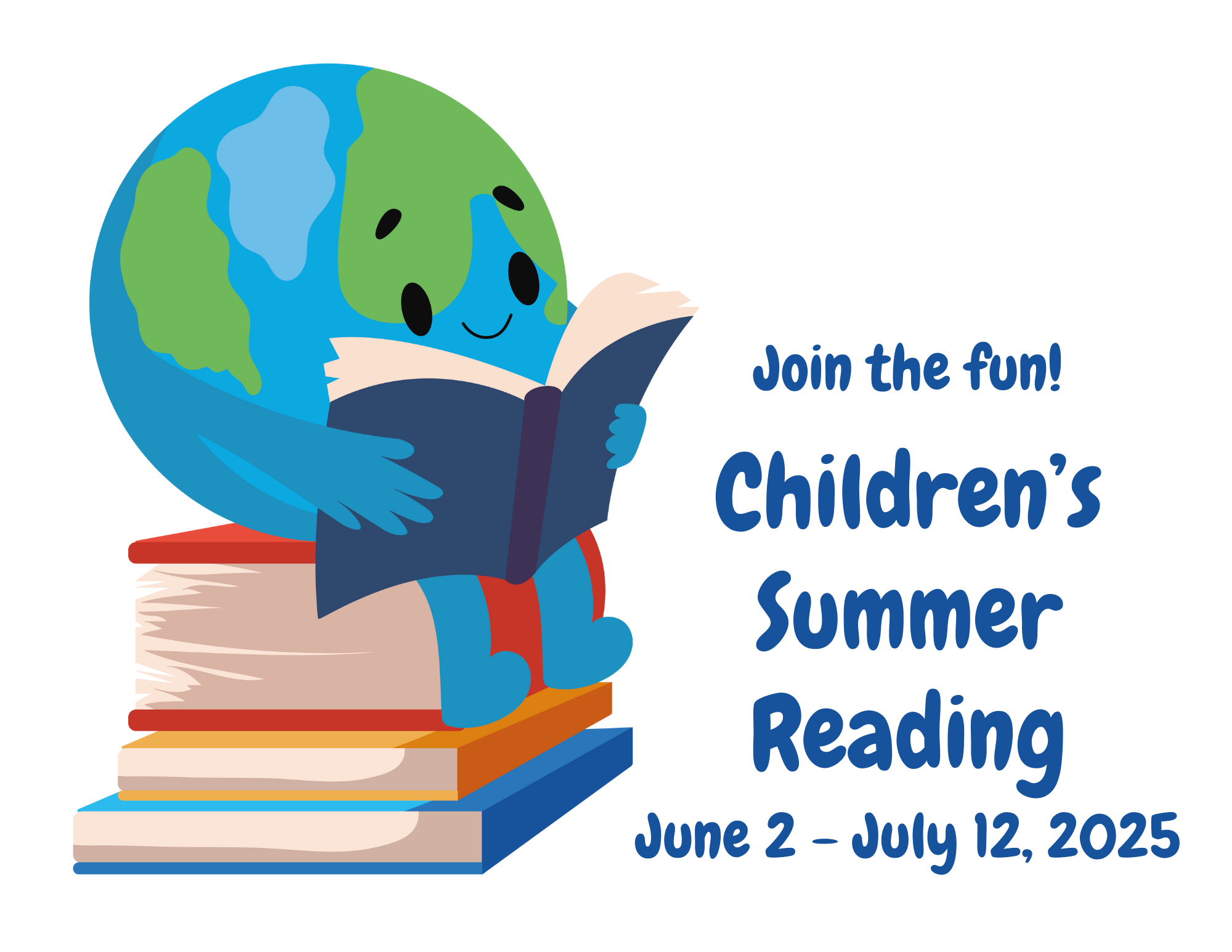 Join the fun from June 2 to July 12 with the Children's Summer Reading program!
