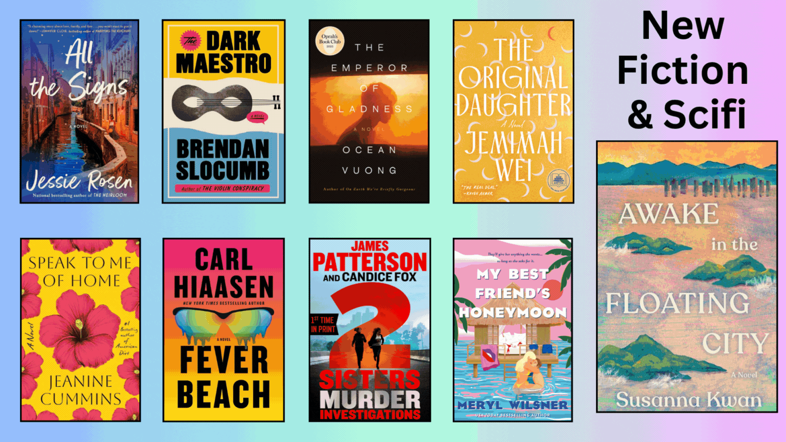 May 2025 new releases