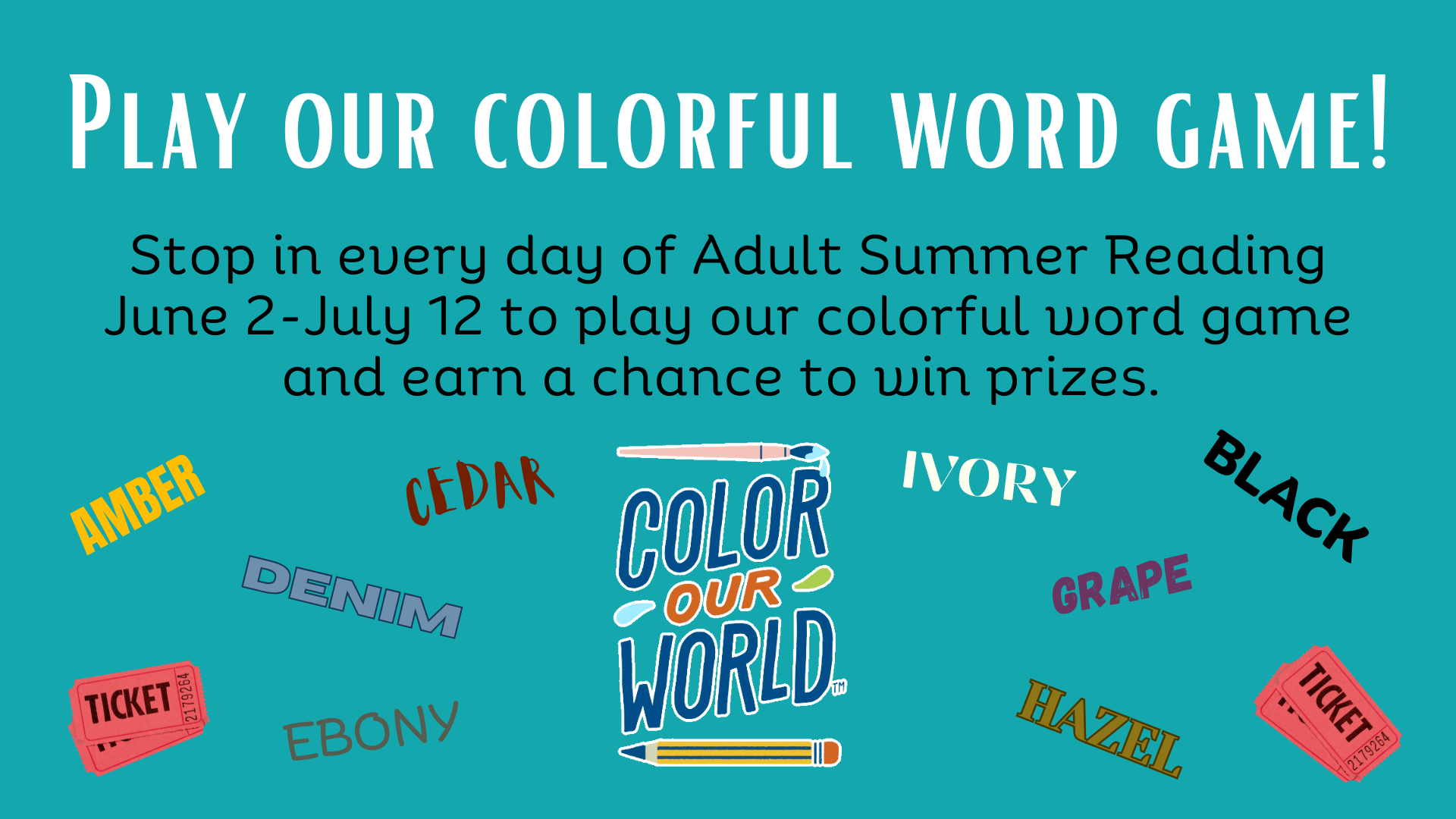 Colorful word game