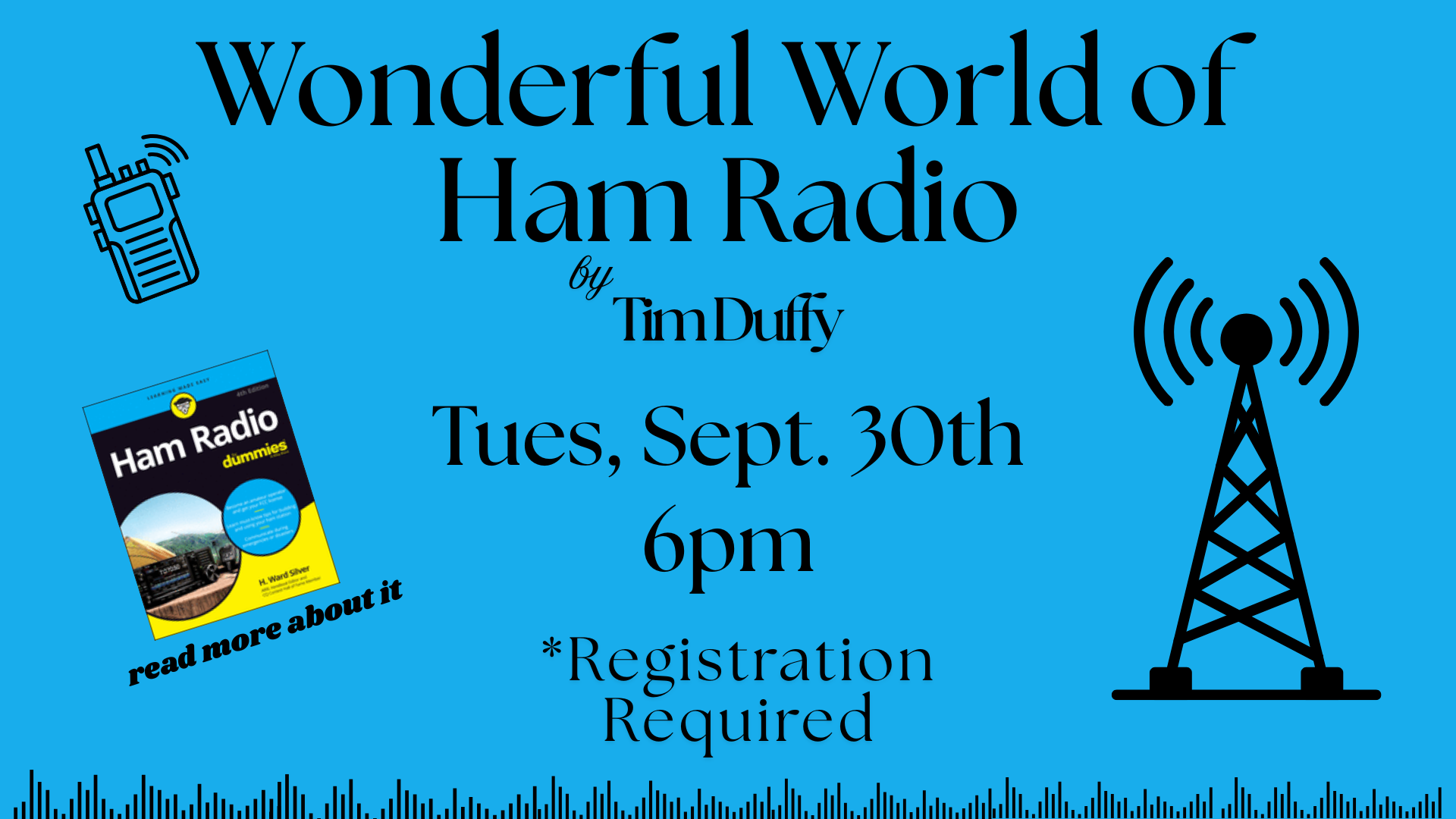 Ham Radio Program 9-30 at 6pm
