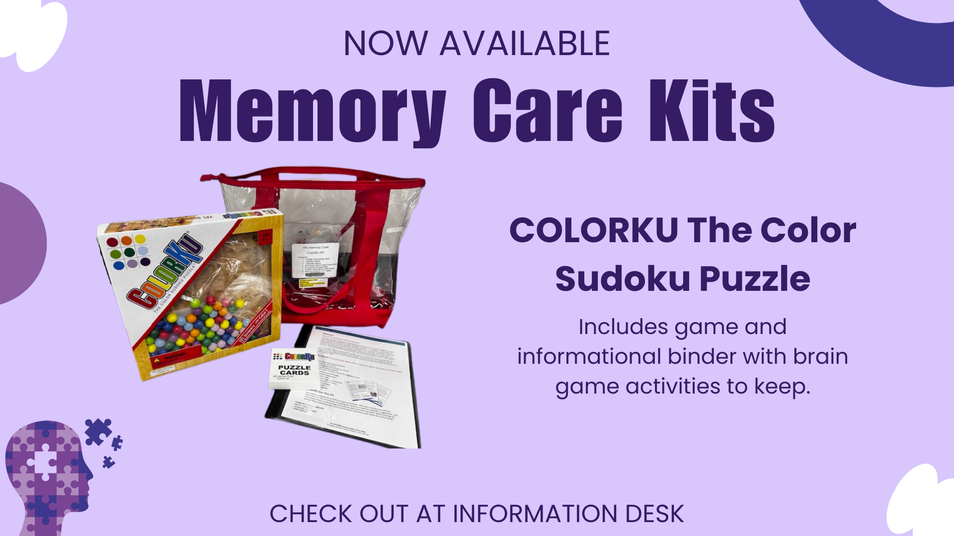 Colorku Memory Care kit.