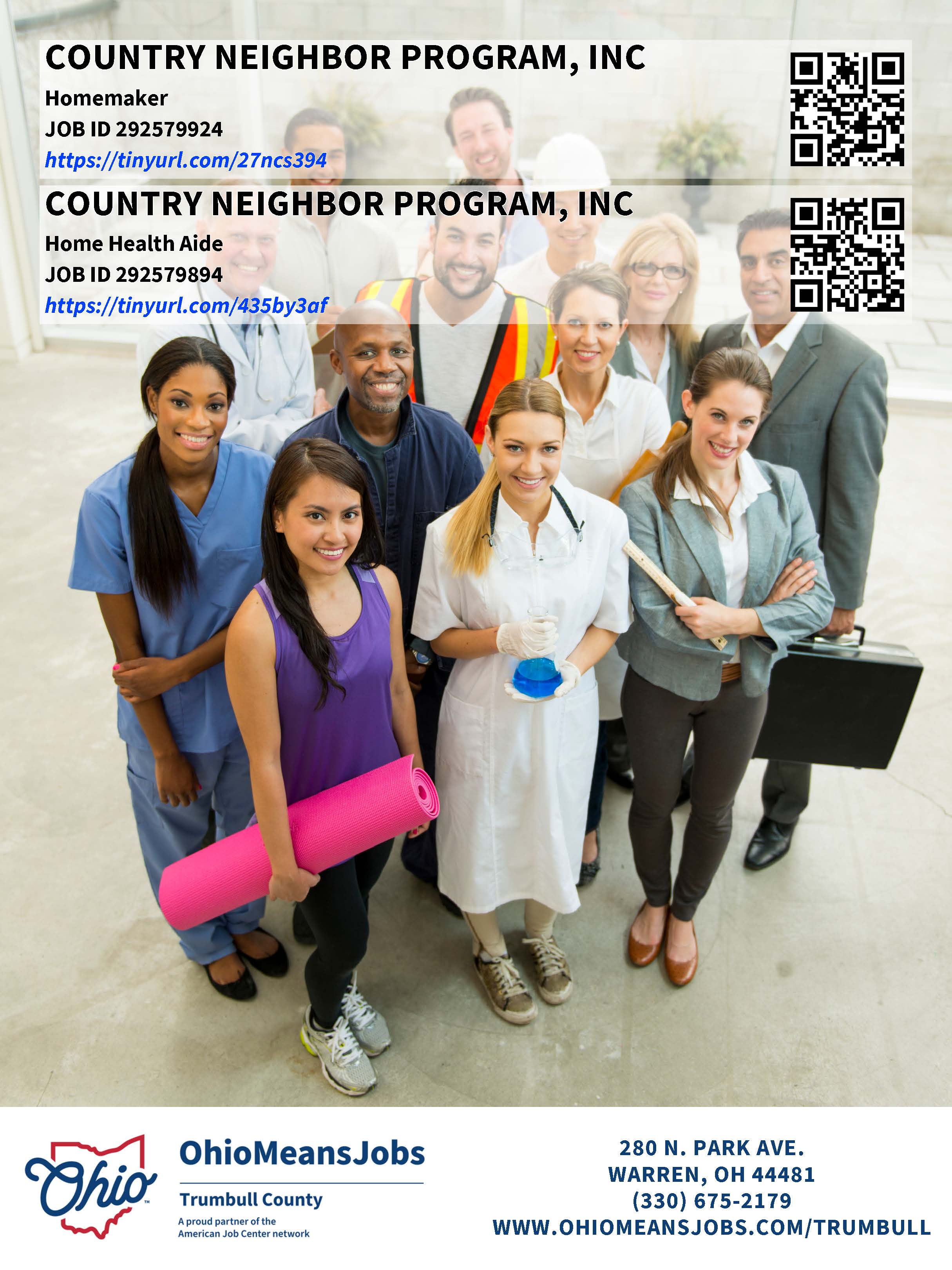 Trumbull County Job Openings Week of September 22, 2025 Page 2.