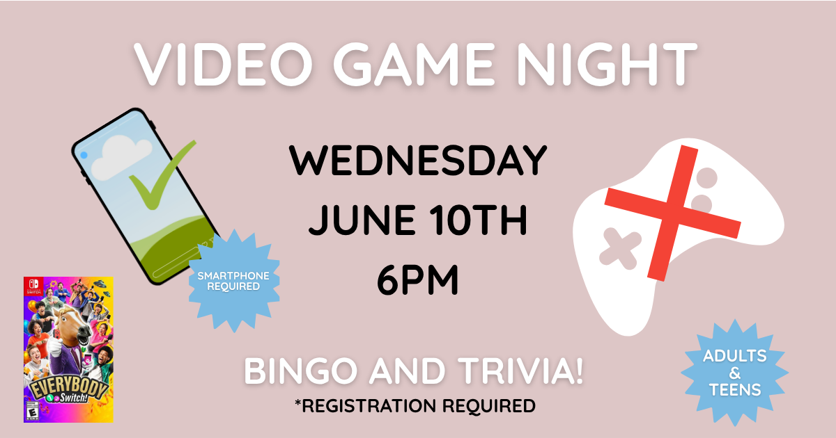 Video game night.