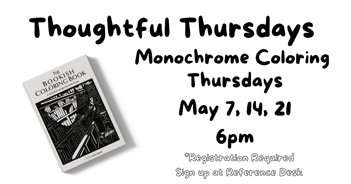 Thoughtful Thursdays in May.