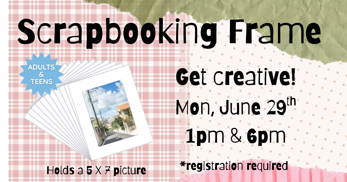 Scrapbook Frame.