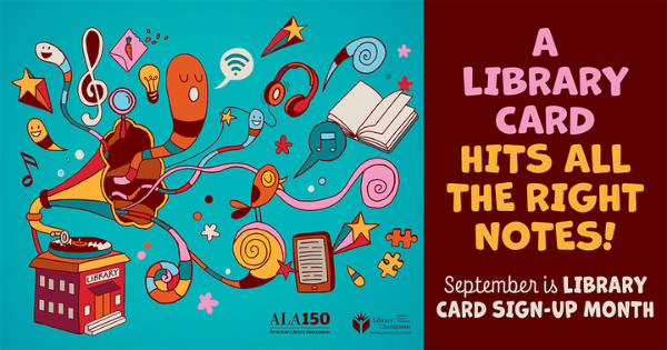 September 2026 Libary card sign-up month.