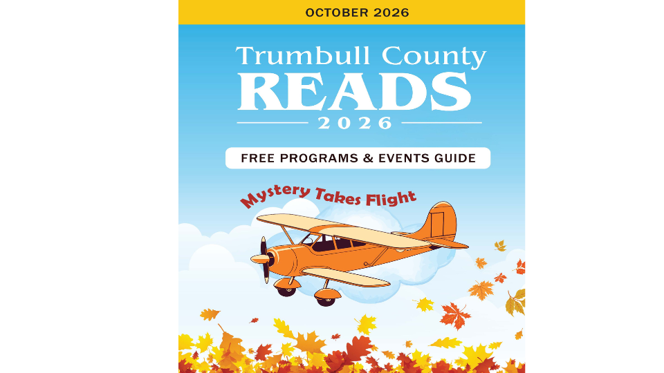Trumbull County Reads October 2026 program and events guide.