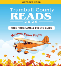 Trumbull County reads 2026 events flyer.