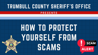 How to protect yourself from scams October 15, 2025 at 1pm in the meeting room.