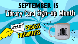 September 2025 is library card sign up month
