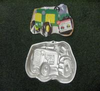 tractor cake pan