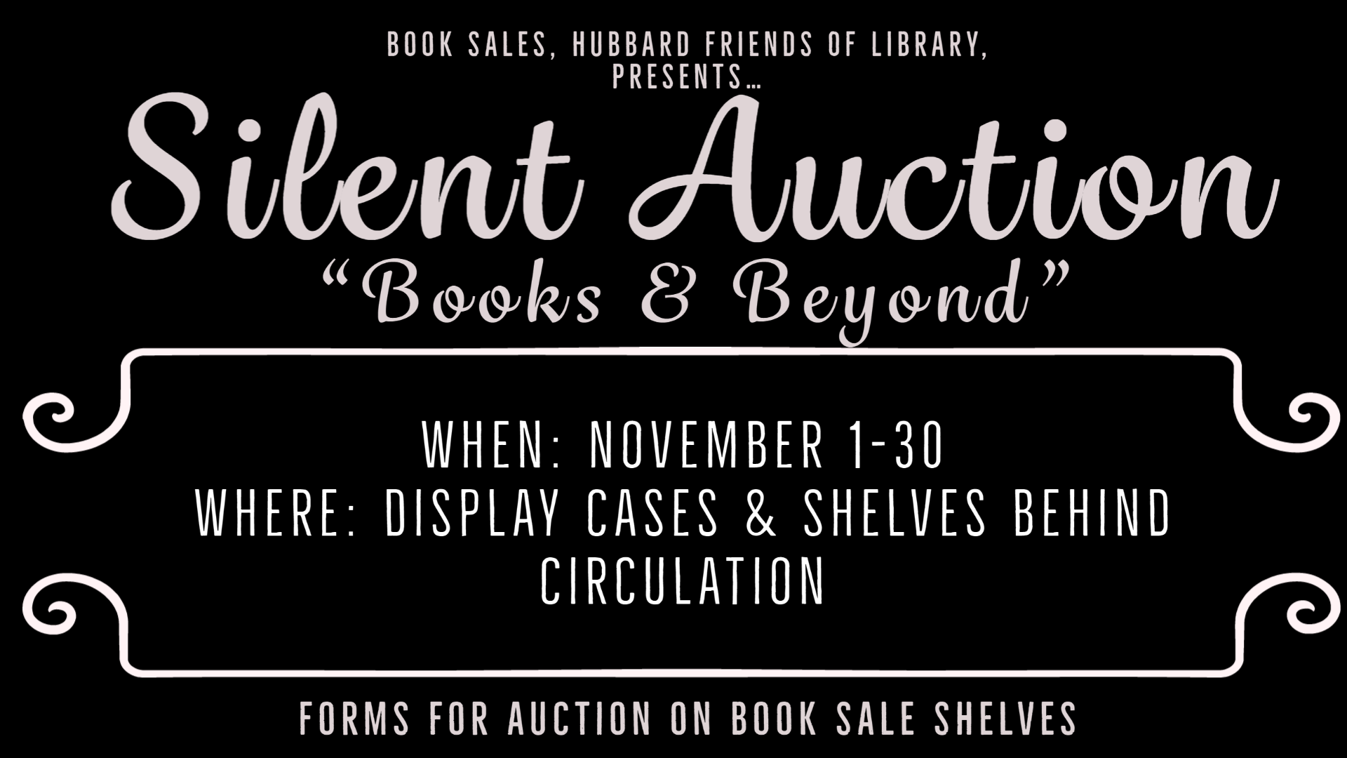 Silent Auction | Hubbard Public Library