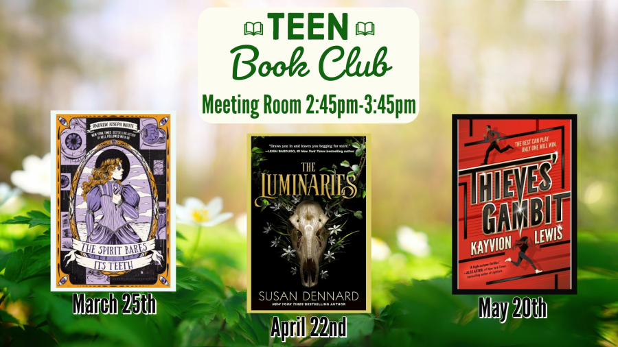 Teen Book Club picks