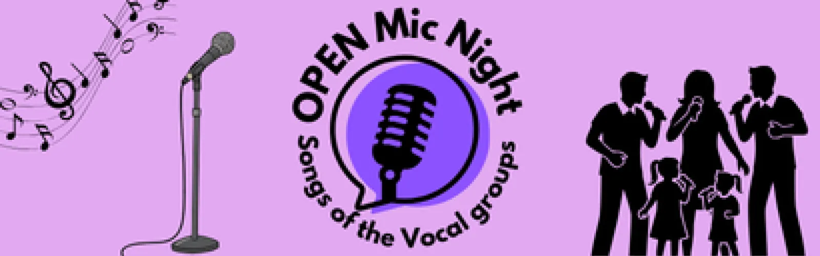 Open Mic Night March 25 at 6pm.